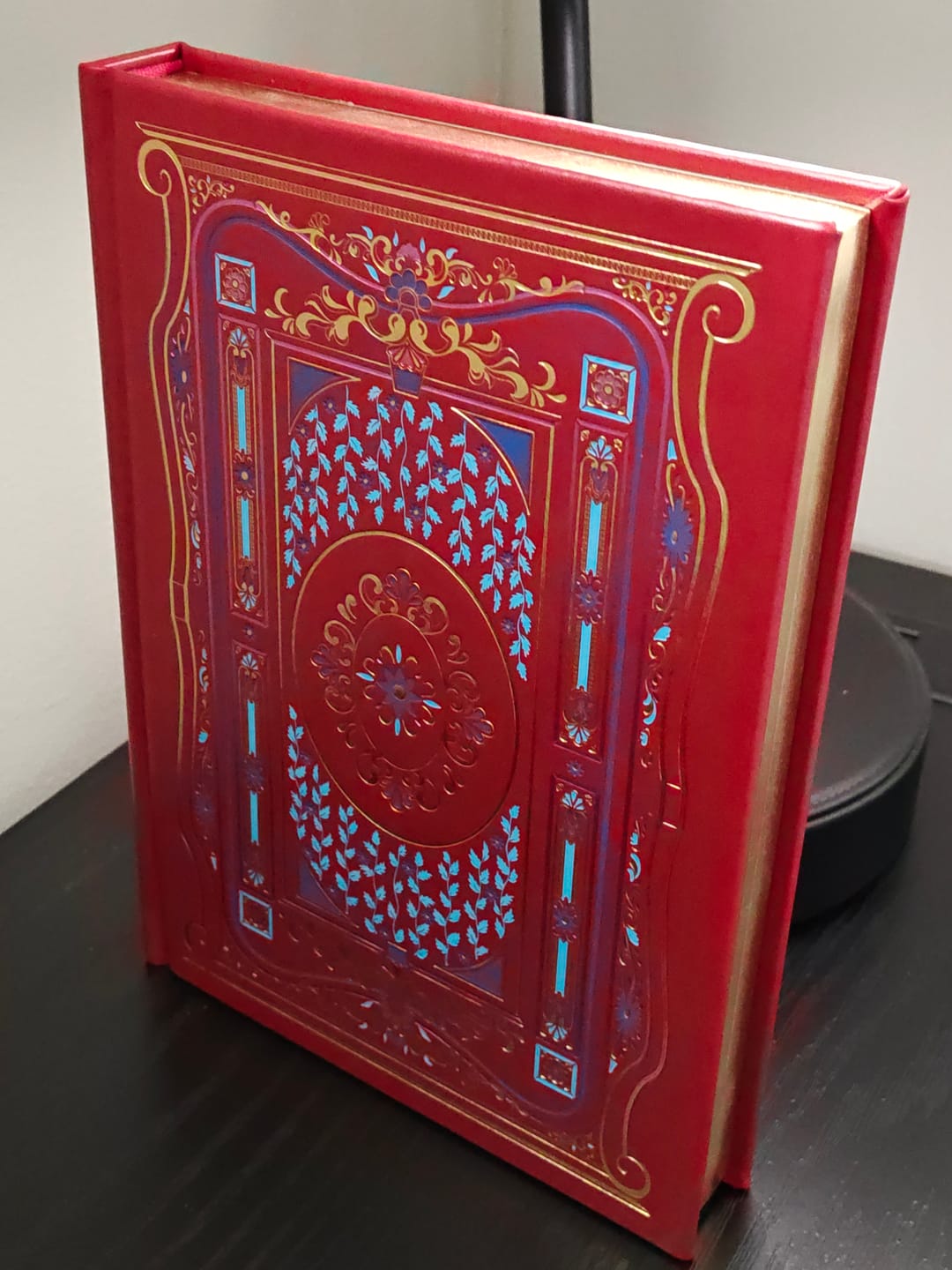 Customer photo review of Literati Journal - Crimson Red