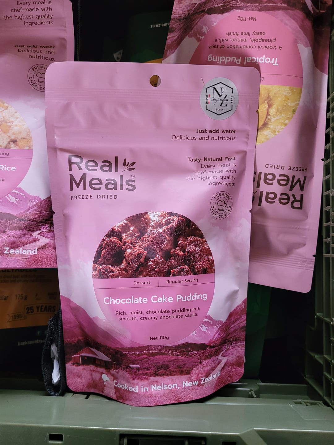 Customer photo review of Real Meals - Chocolate Cake Pudding