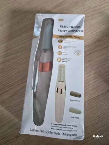 Customer photo review of Lima de Pies Eléctrica