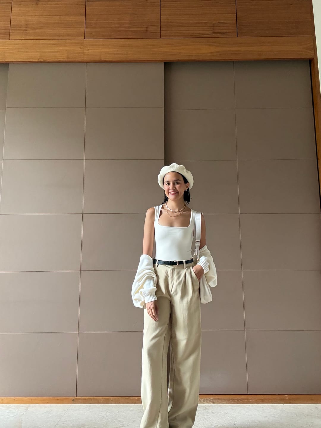 Customer photo review of Pantalones de Vestir Rectos