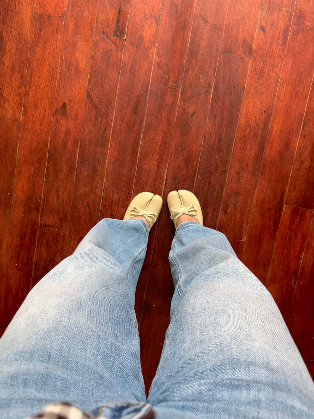 Customer photo review of Bailarinas Tabi Valentina