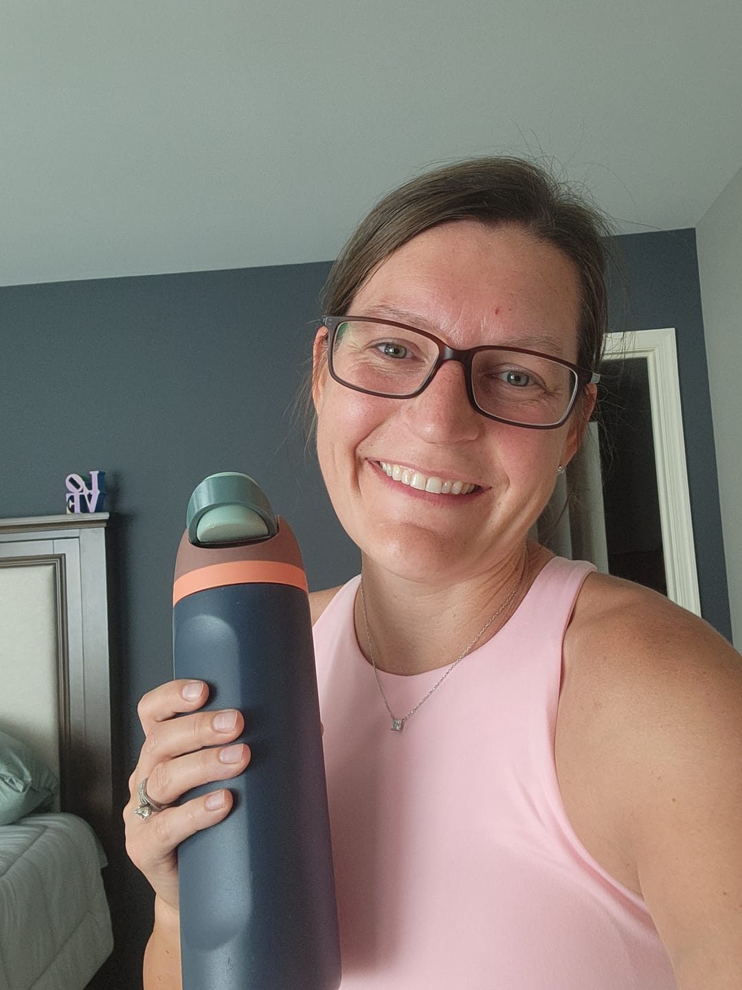 Customer photo review of ESSENCE High Neck Racerback Sports Bra