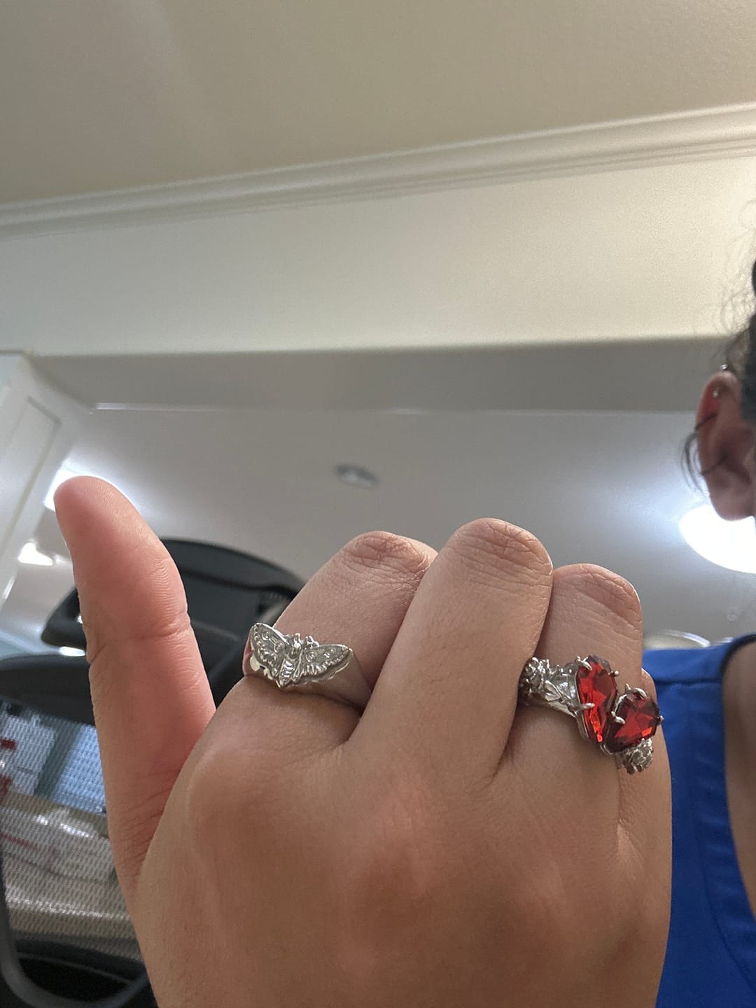 Customer photo review of MOTH RING