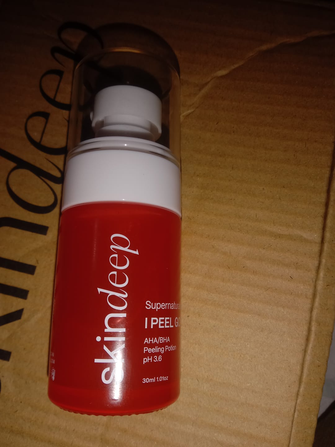 Customer photo review of I PEEL GOOD - AHA/BHA Peeling Potion