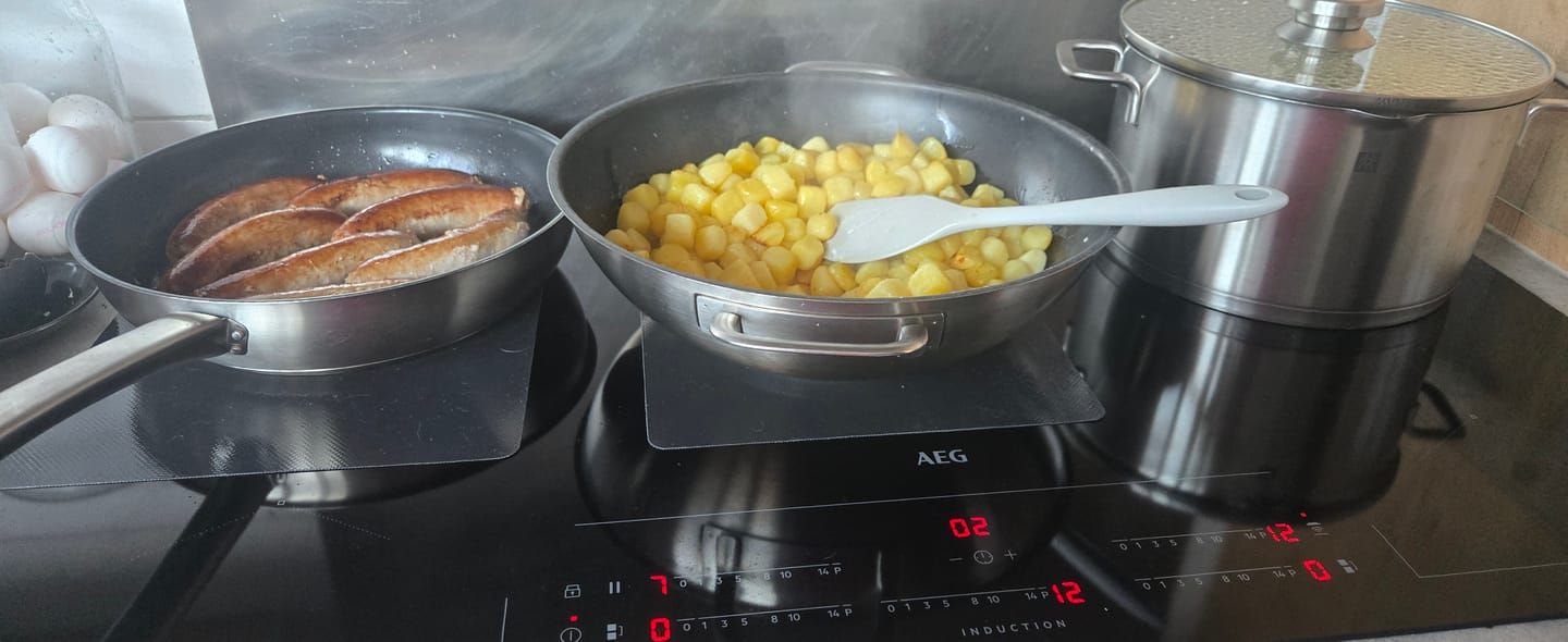 Customer photo review of Inductie matjes set van 5 - Zwart - Diverse maten + rechthoek