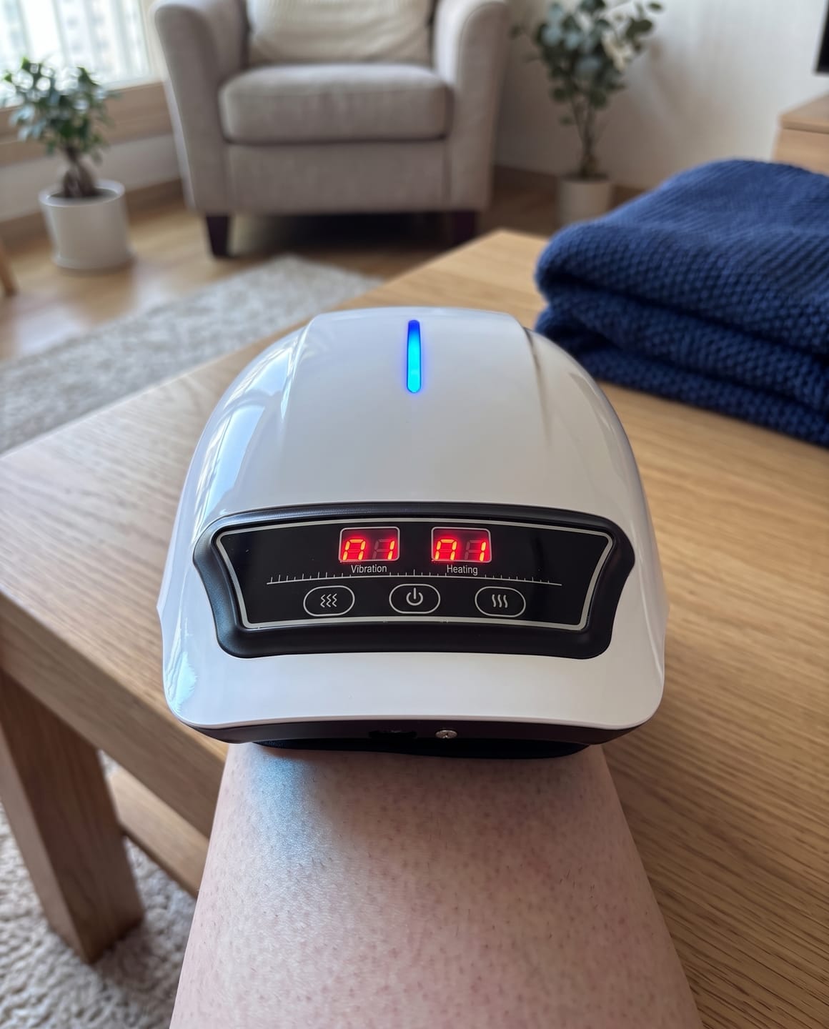 Customer photo review of Masajeador de Rodilla
