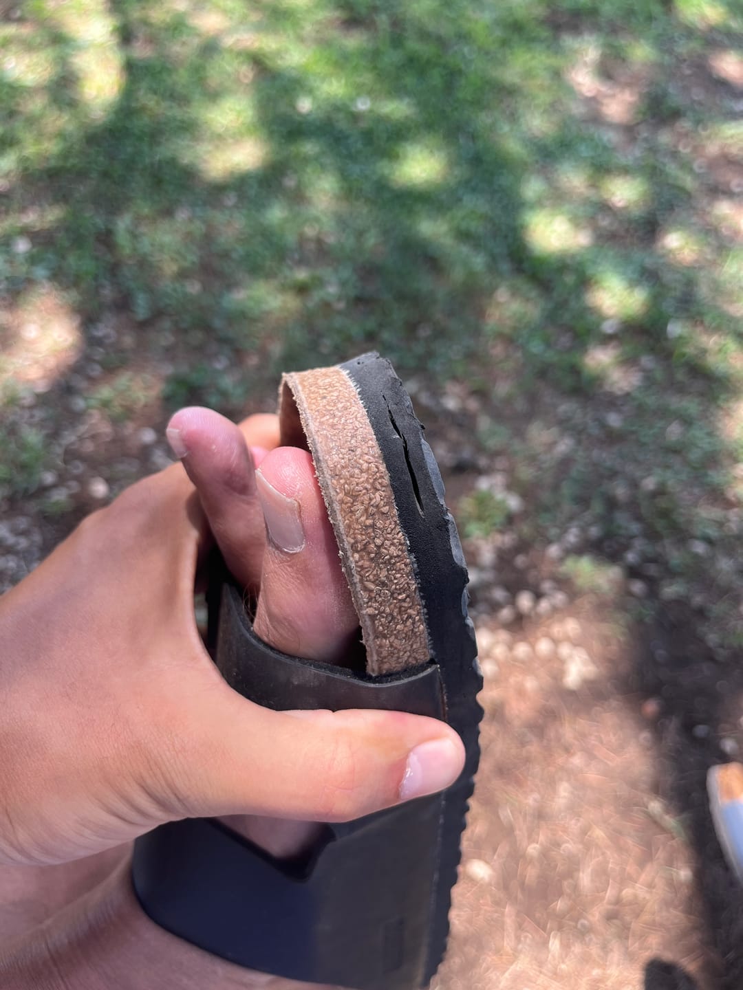 Customer photo review of Arizona Birko Flor Narrow Fit Black - Sandali Uomo / Donna Neri  Uomo BIRKENSTOCK