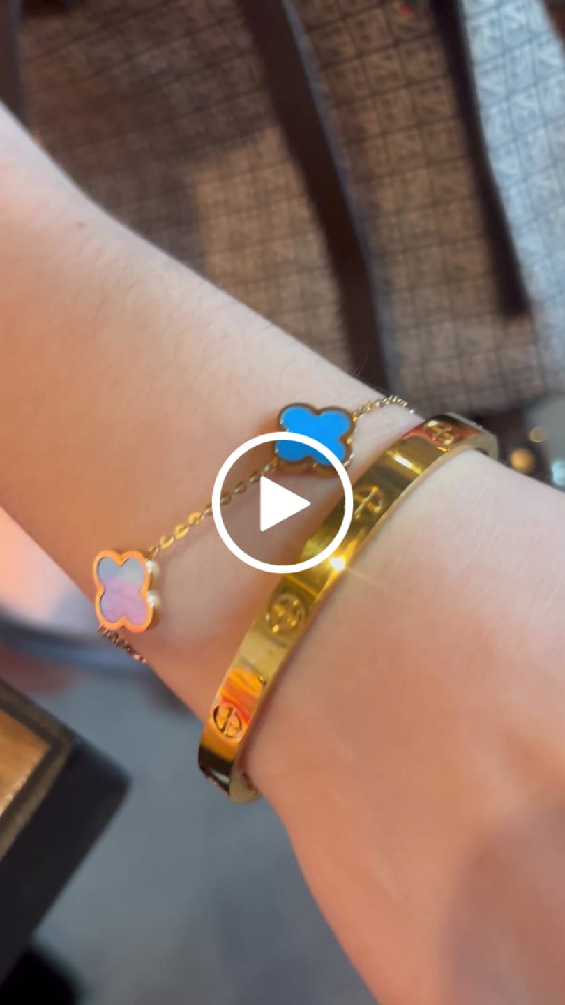Customer video review of Tennis Armband | 18K vergoldet