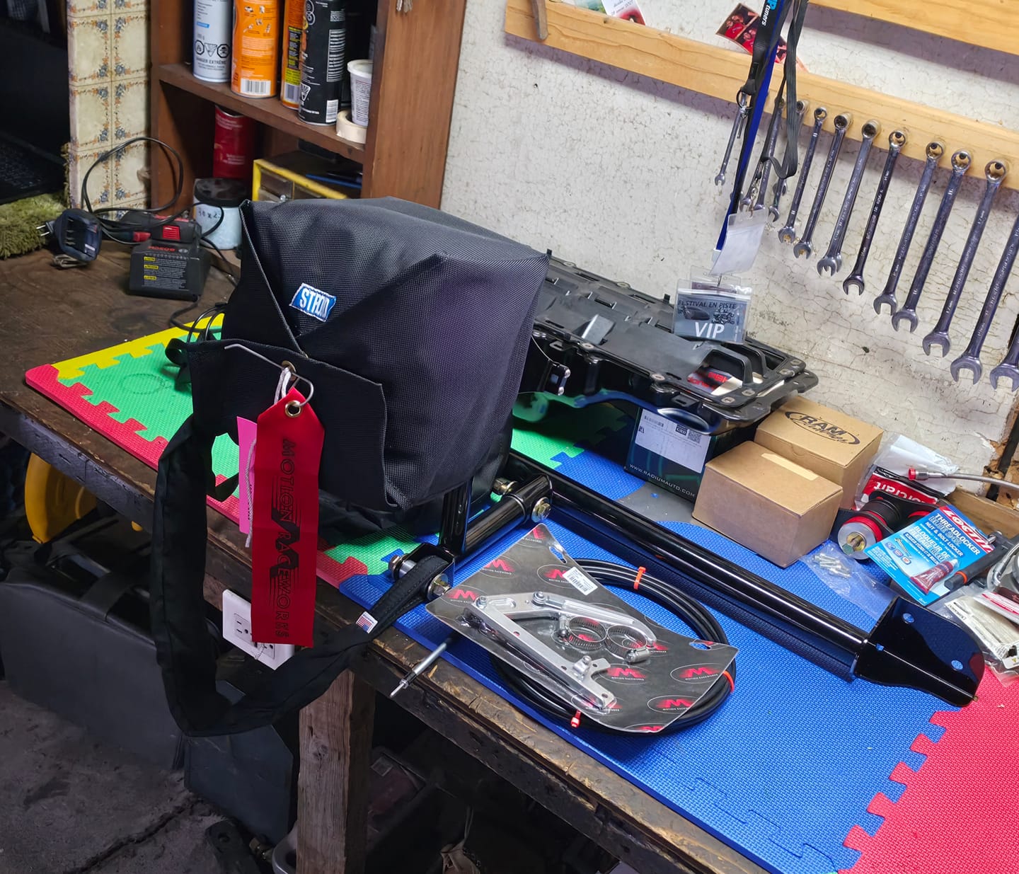 Customer photo review of Motion Raceworks Parachute Essentials