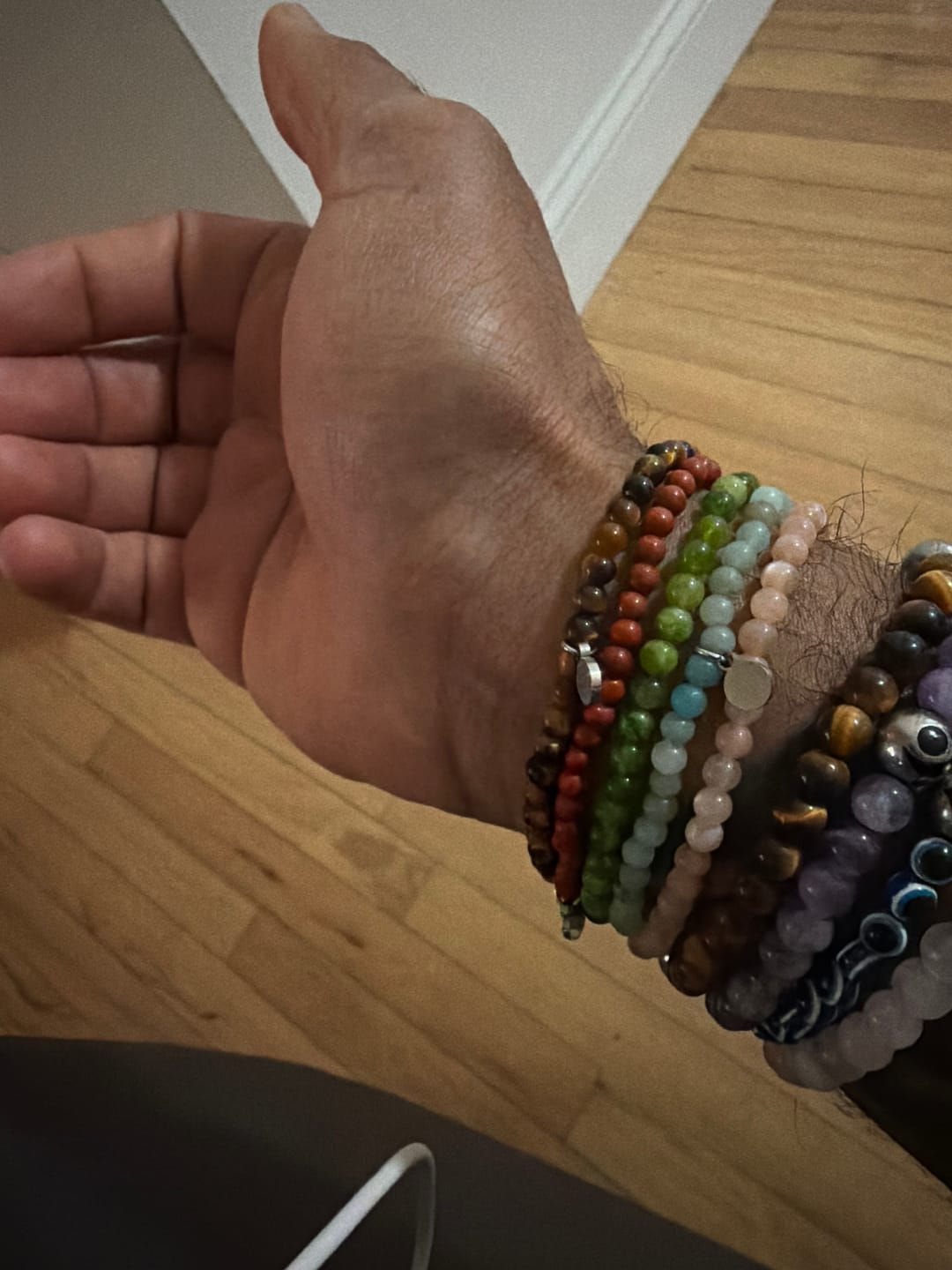 Customer photo review of Multi-Amazonite Bracelet Mini
