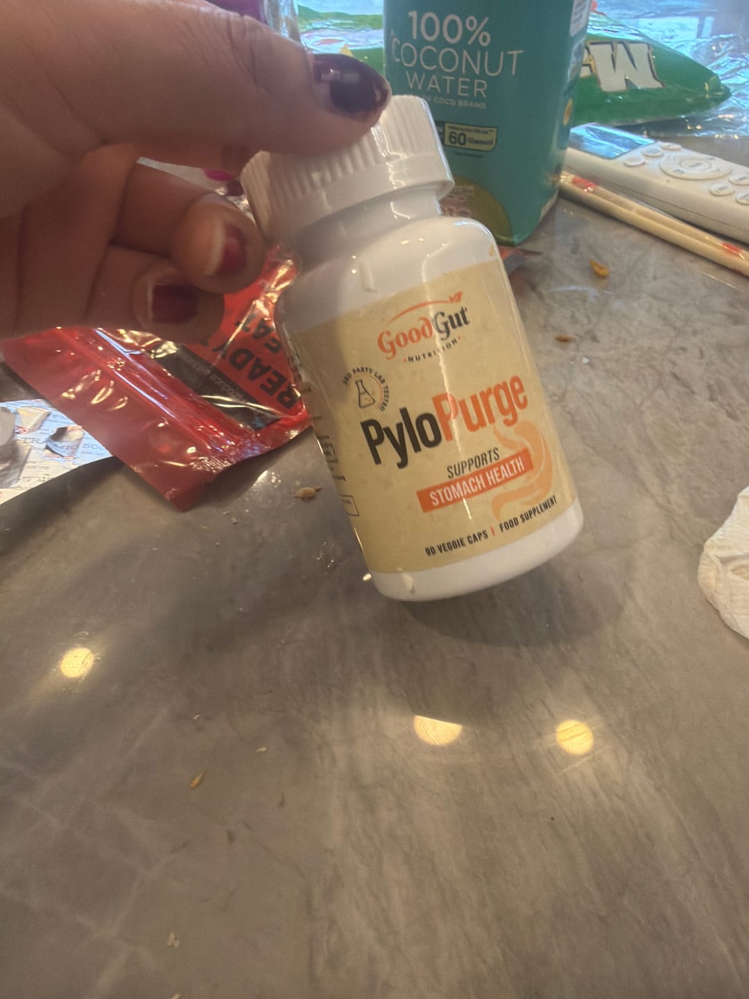 Customer photo review of PyloPurge - Herbal Treatment For H Pylori Bacteria