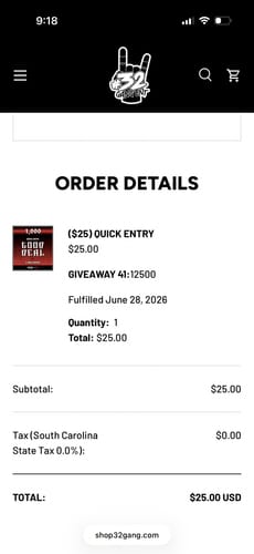 Customer photo review of ($25) QUICK ENTRY