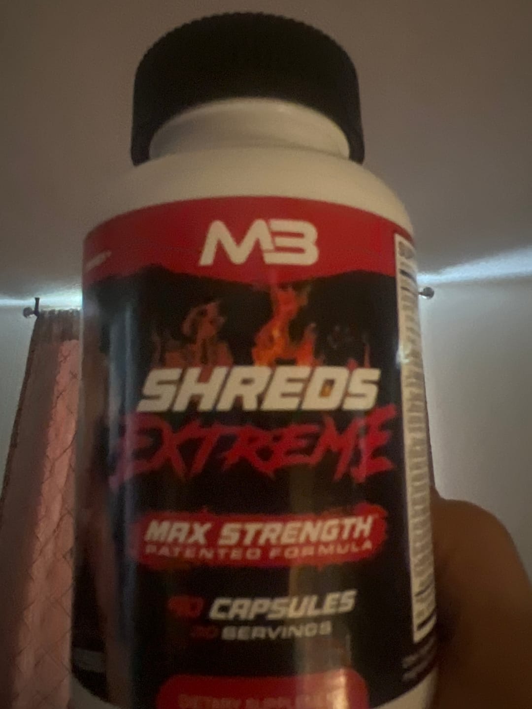 Customer photo review of Shreds Extreme (Daytime Fat Burner)