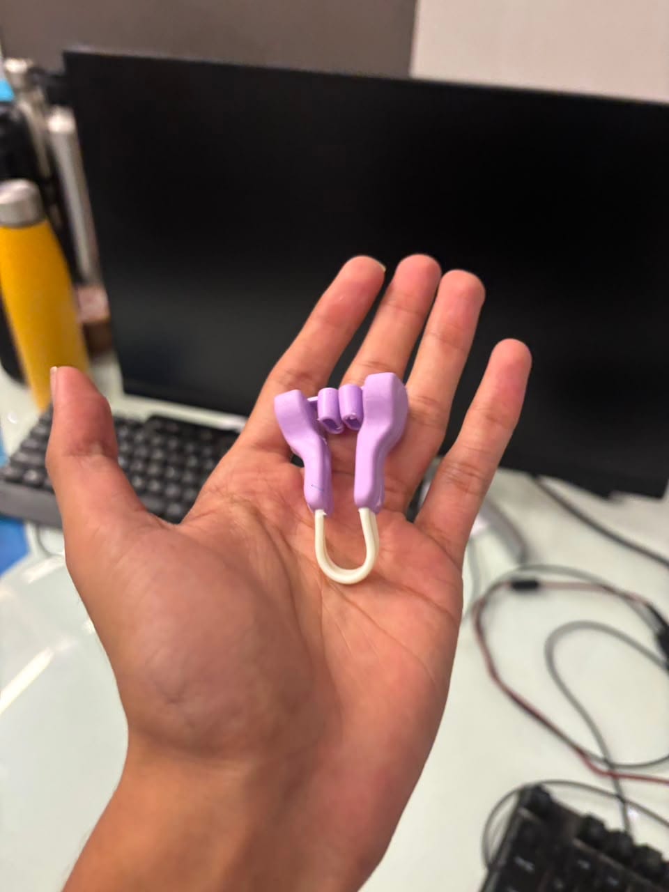 Customer photo review of Sculptics Nose Sculpting Tool
