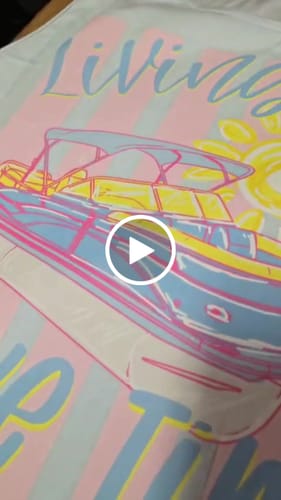Customer video review of DTF Transfers Gangsheet Builder