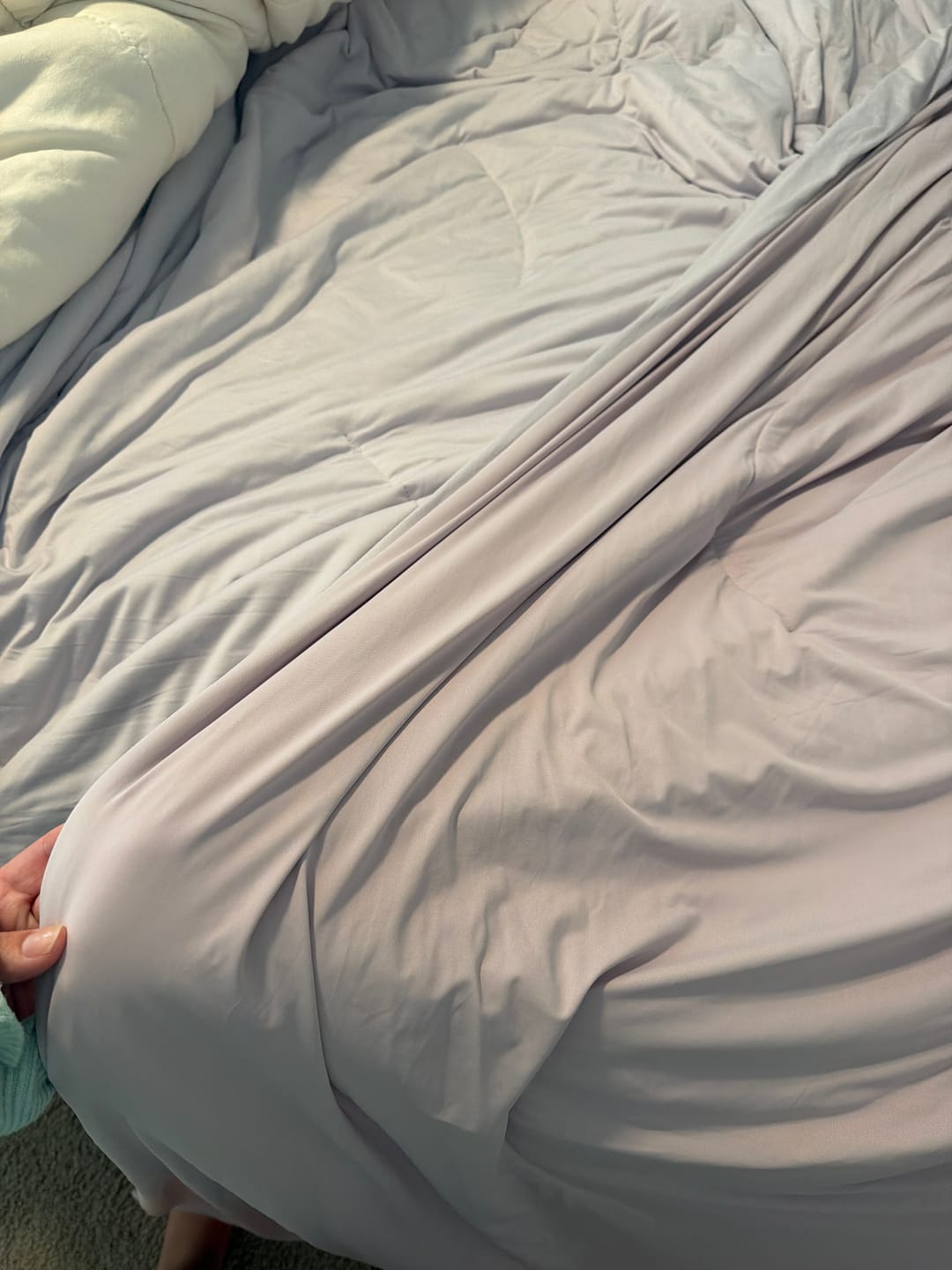 Customer photo review of CloudCool™ Cooling Comforter