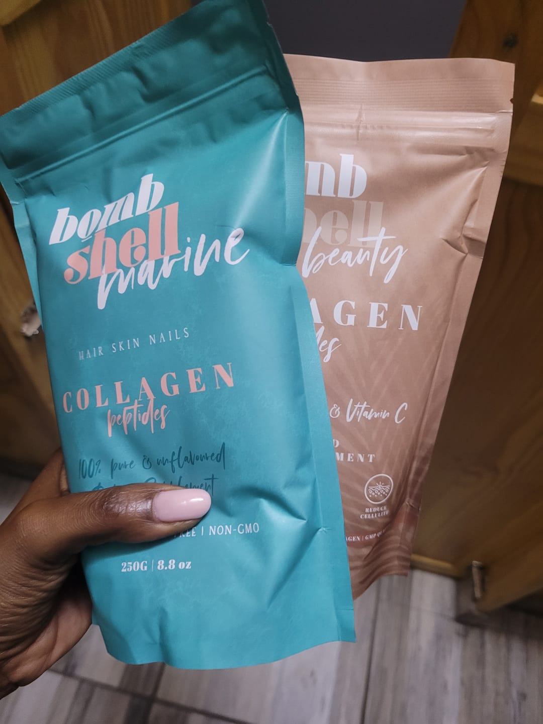 Customer photo review of Fish Collagen Powder (250g) Unflavoured
