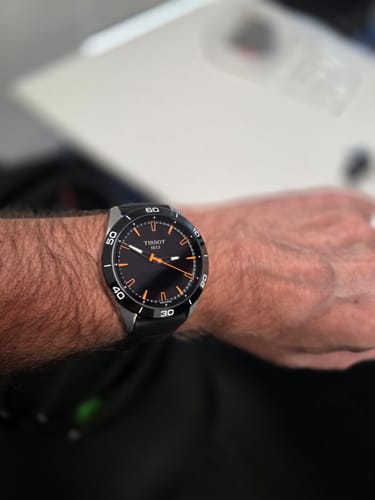 Customer photo review of Tissot T-Touch 43mm Titanium Solar Watch T153.420.47.051.02