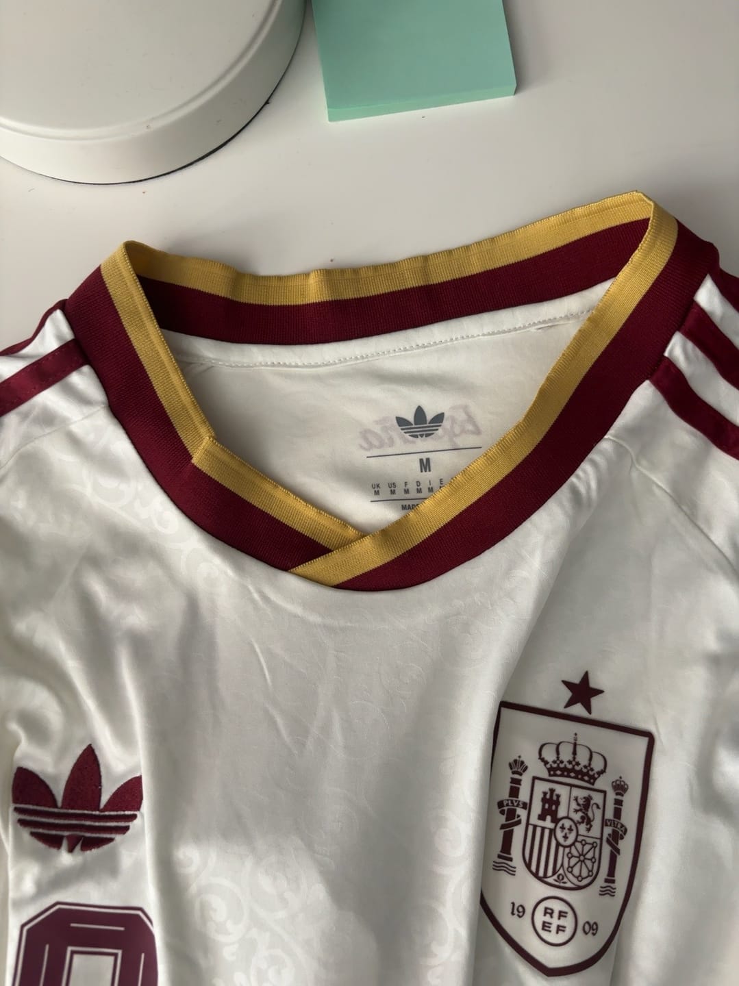 Customer photo review of CAMISETA MUNDIAL ESPAÑA AWAY 2026/27 PERSONALIZACIÓN LAMINE YAMAL