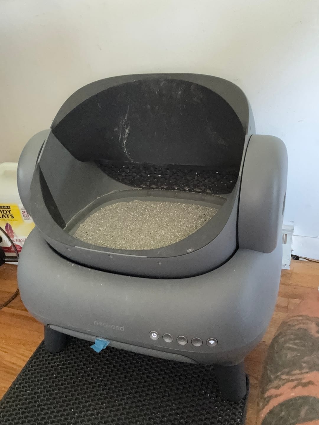 Customer photo review of Neakasa M1 Plus Open Top Self-Cleaning Cat Litter Box
