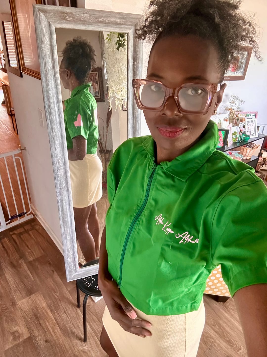 Customer photo review of AKA Mechanic Shirt