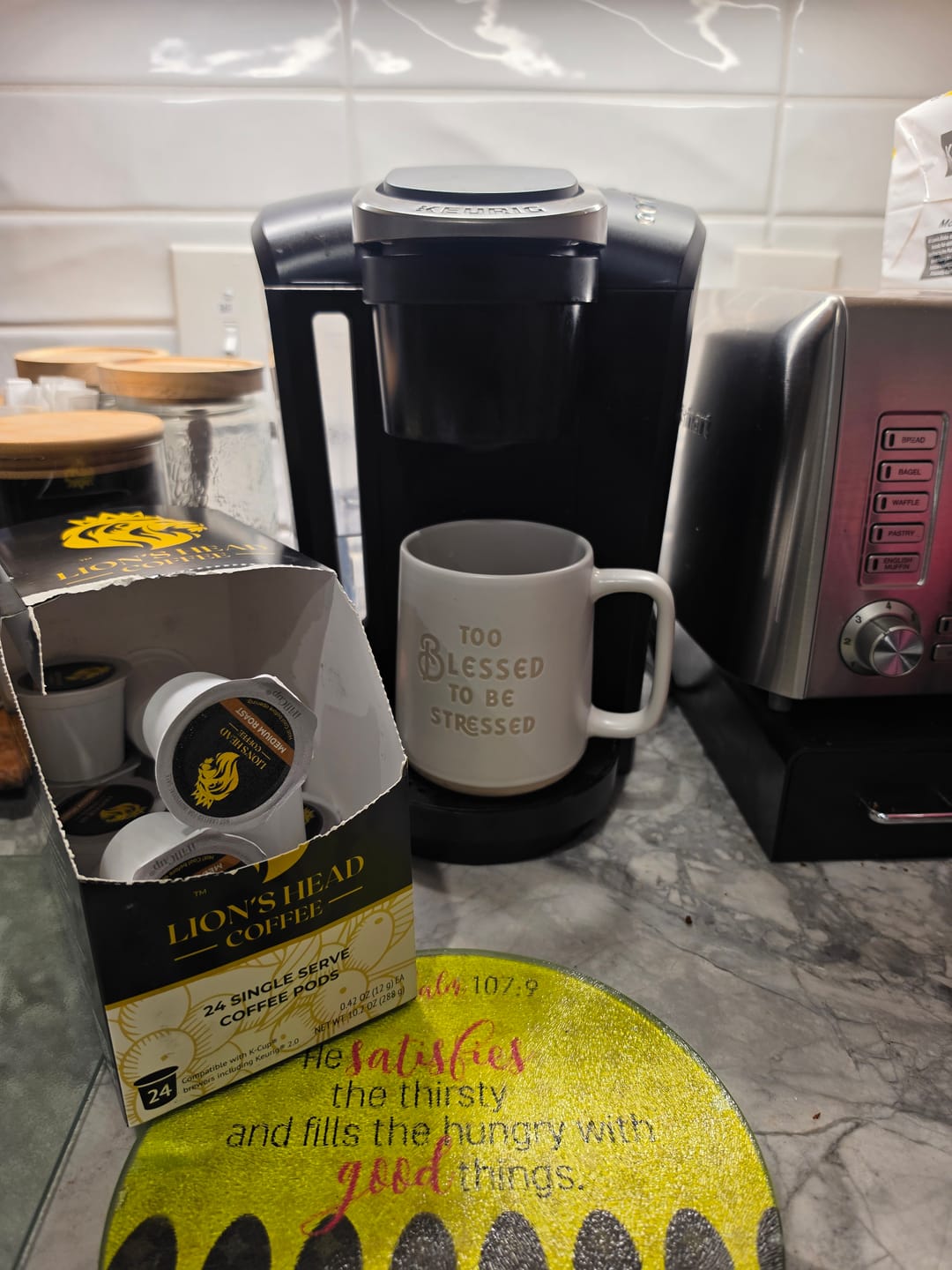 Customer photo review of Glory - 24 Count - Kcups/Pods - Medium Roast