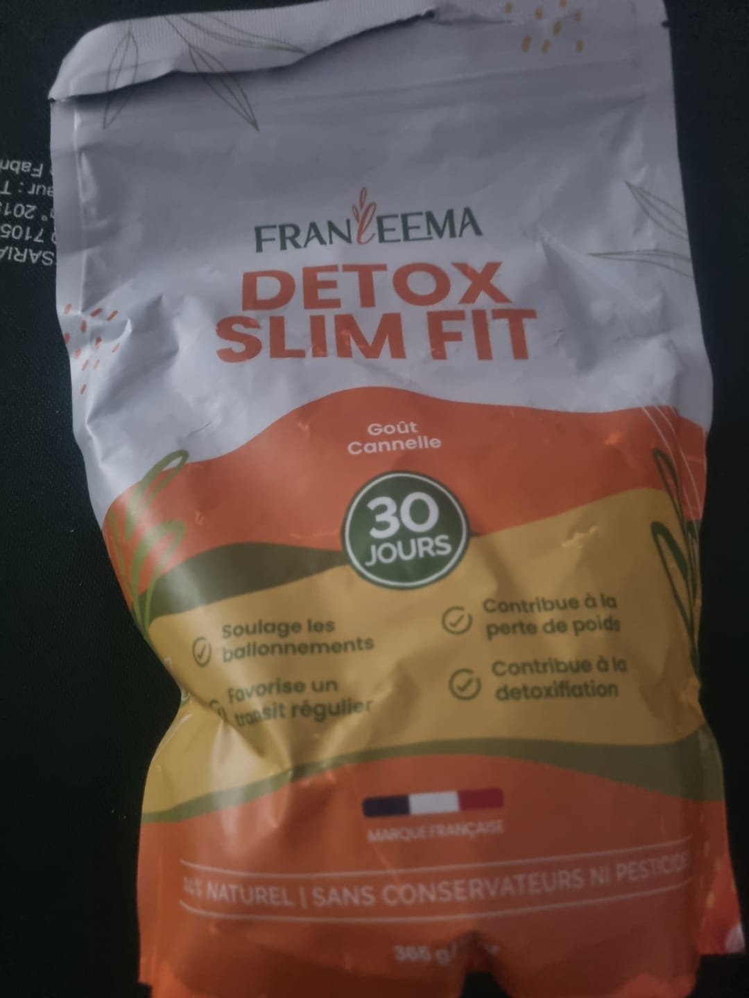 Customer photo review of Détox poudre pour perdre du poids -Détox Slim Fit ™