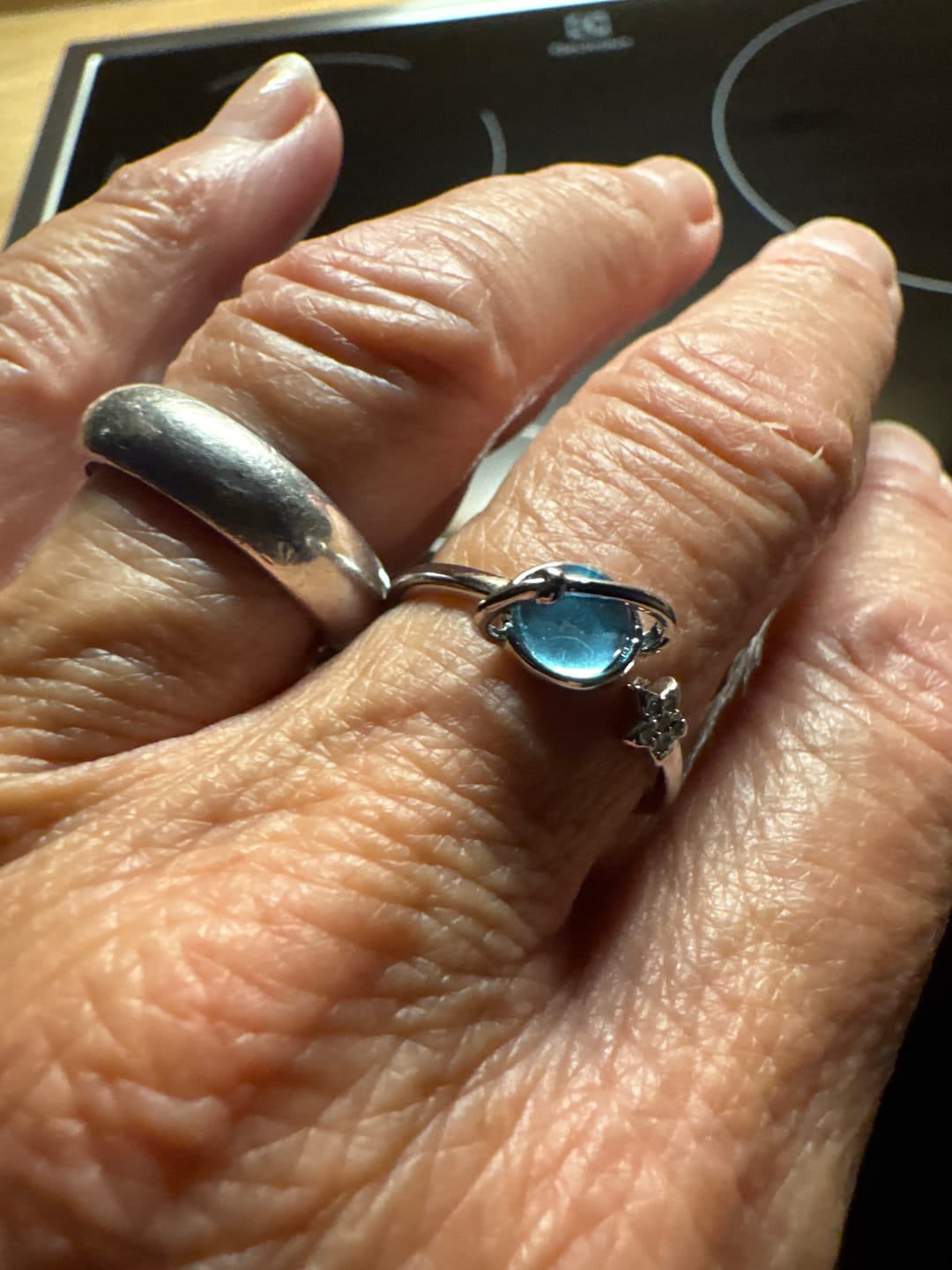Customer photo review of Mondstein Ring - Mond & Stern