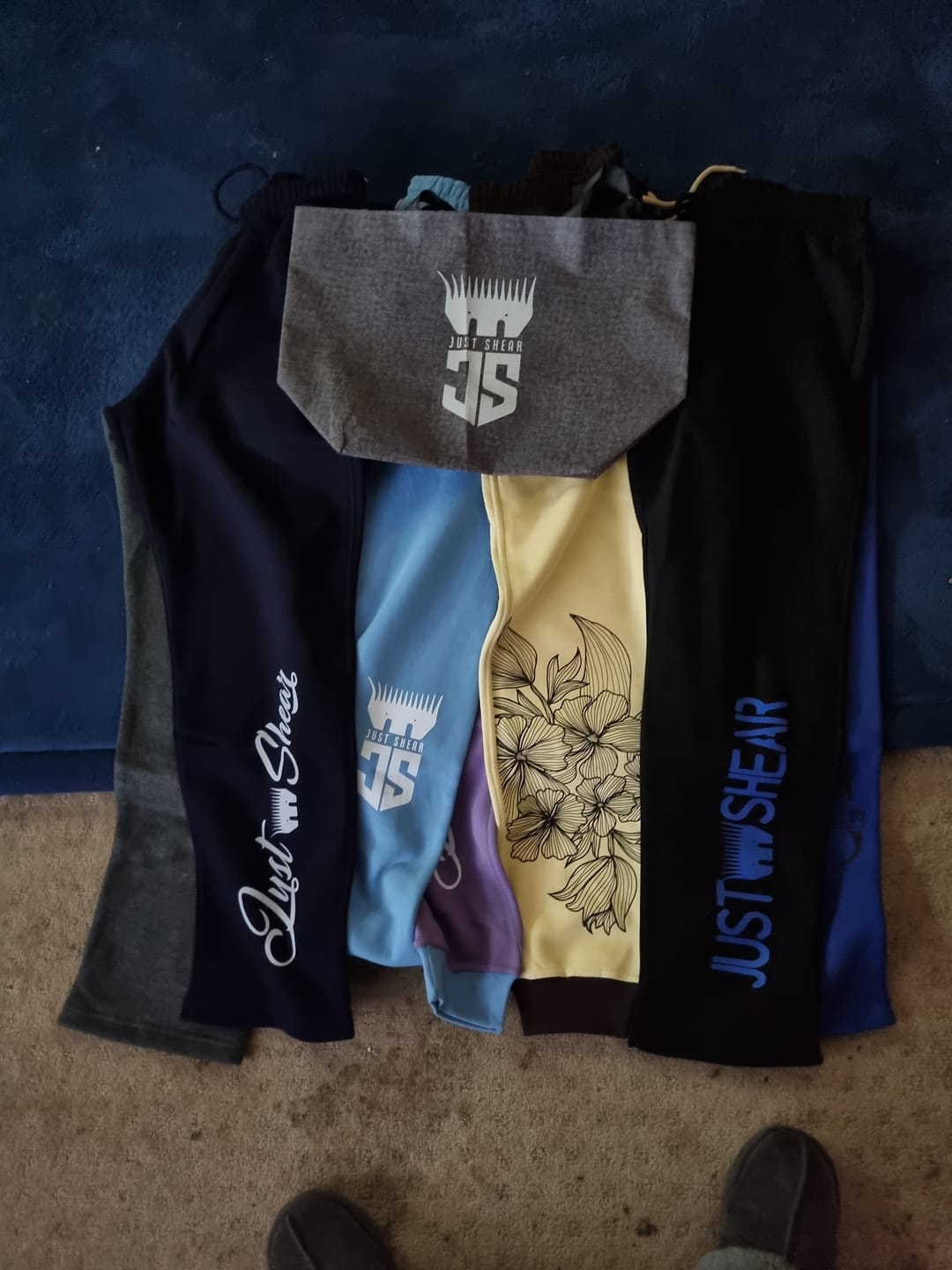 Customer photo review of JS | Butter & Chocolate Trackies - Cuffs