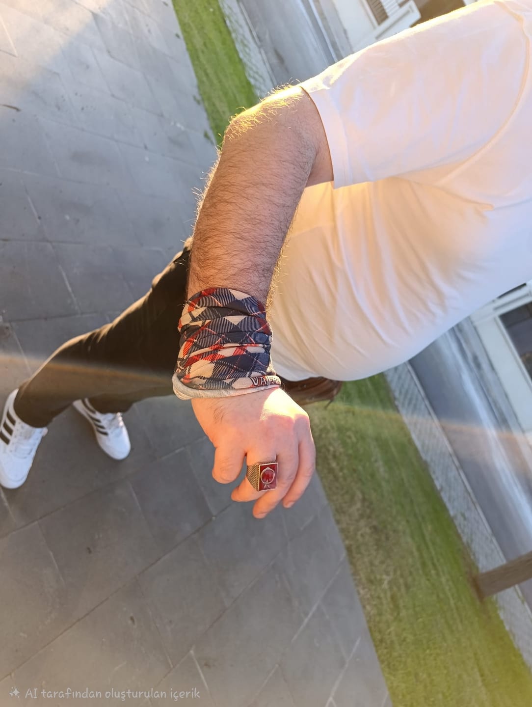 Customer photo review of Valeria Wear - Pulse Desenli Buff