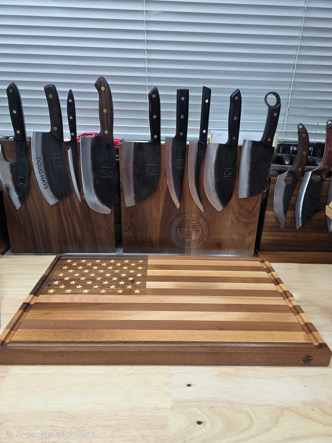 Customer photo review of The 250th Anniversary Cutting Board
