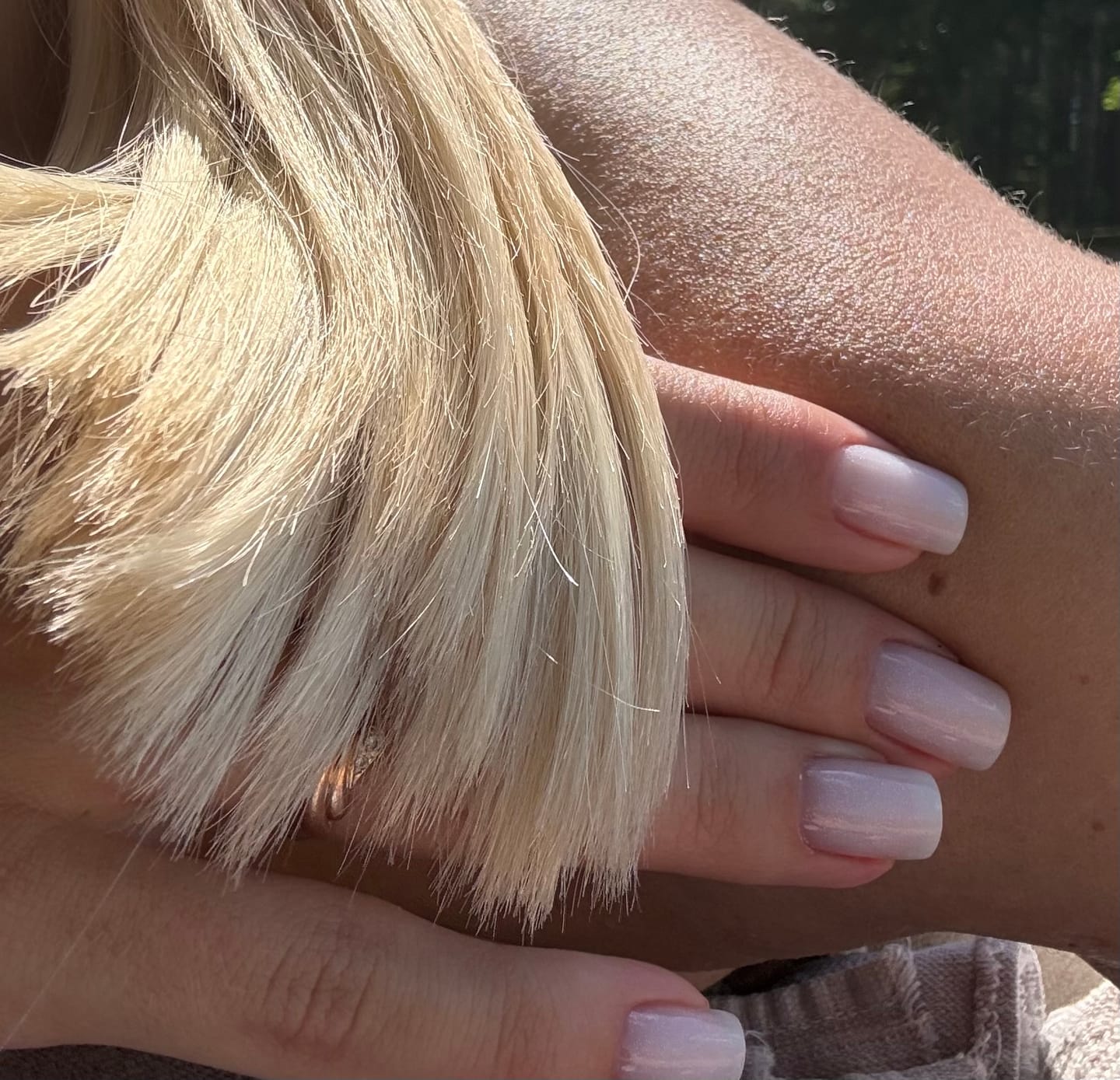 Customer photo review of Serums-līme sašķeltiem matu galiņiem Lador Keratin Power Glue