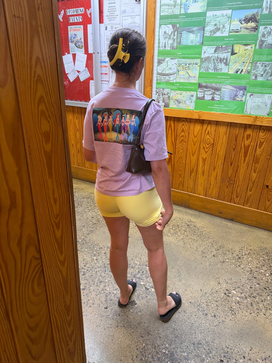 Customer photo review of W130 Amore Scrunch Shorts