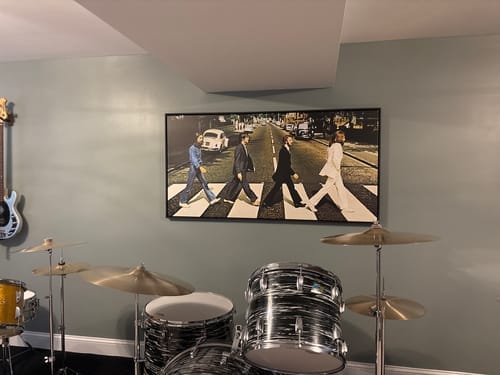 Customer photo review of Abbey Road Wall Art