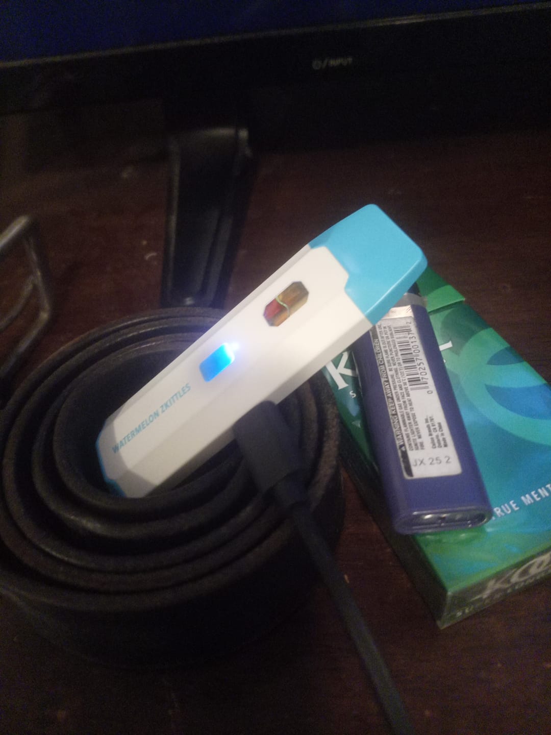 Customer photo review of 2pc Indica Flavor Pack | 3 Gram HHC Disposable Vape