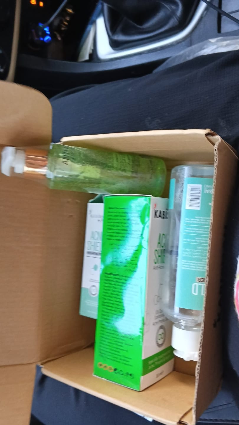 Customer photo review of 4-Step Acne Control Bundle