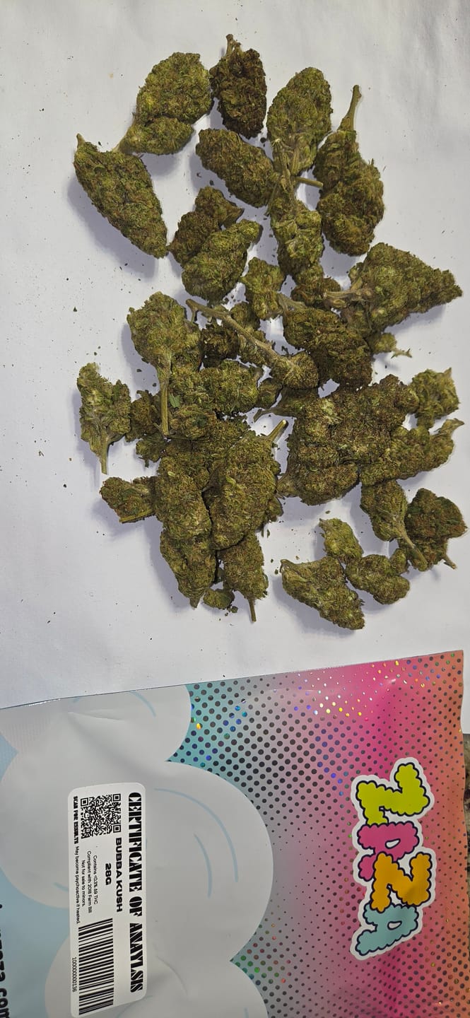 Customer photo review of Bubba Kush - 28 Grams - Indica