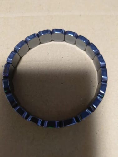 Customer photo review of Ferros® Hematite Bracelet