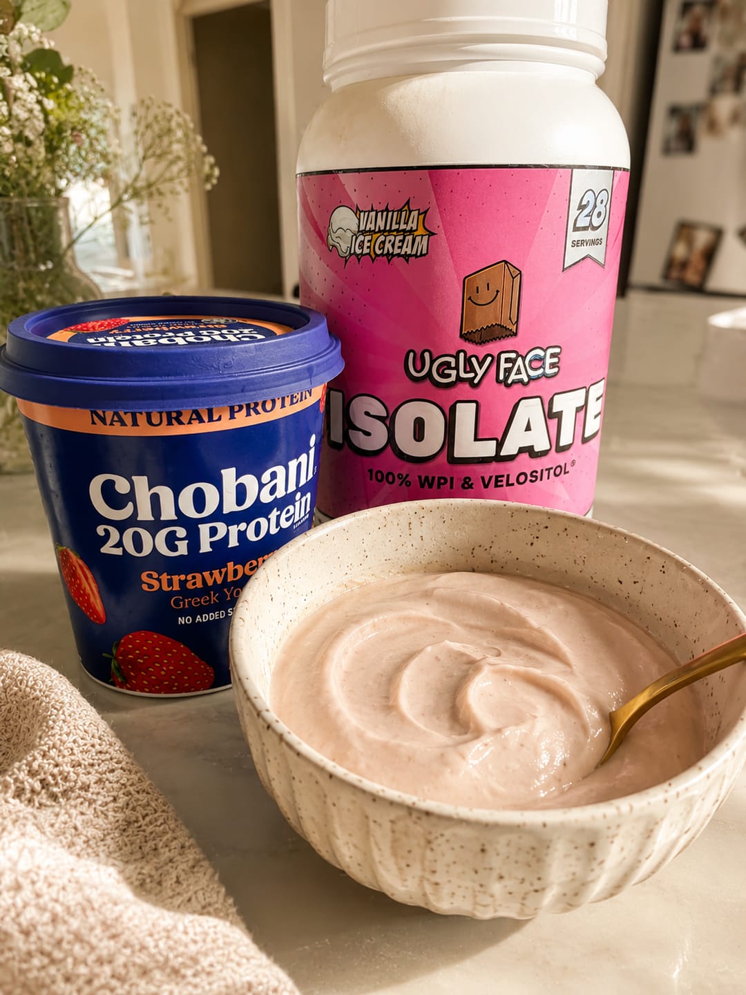 Customer photo review of UGLYFACE®  ISOLATE PROTEIN V2.0