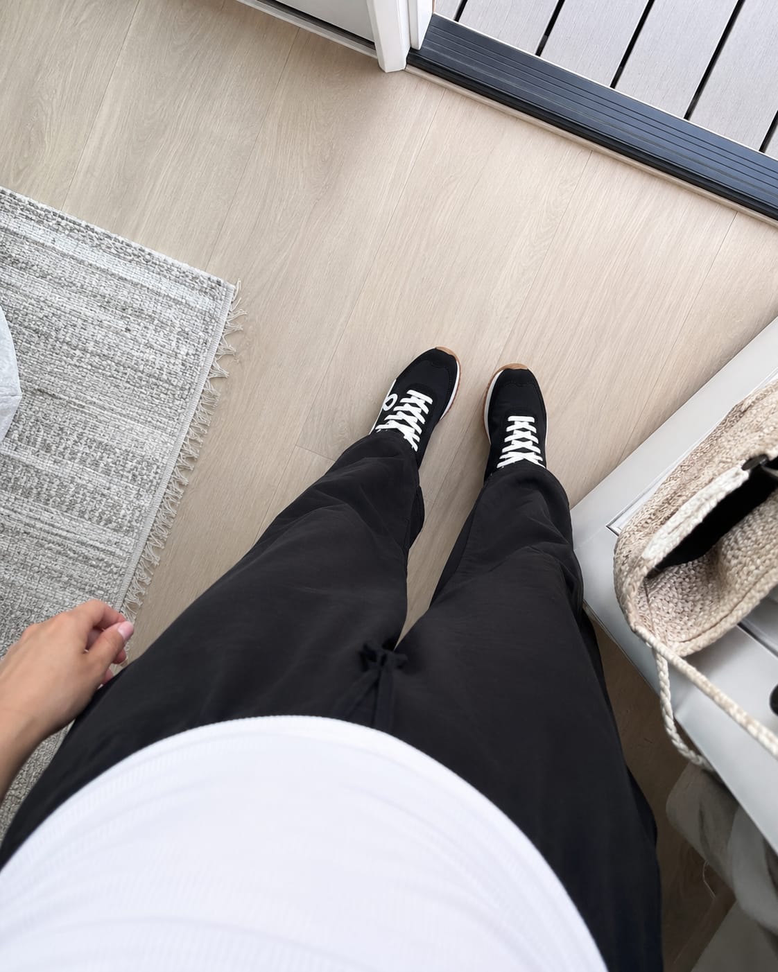 Customer photo review of Lucky Step Retro Runner Sneakers