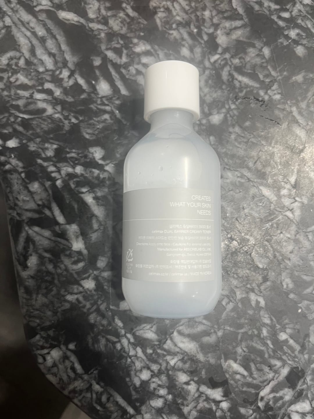 Customer photo review of Aizsargbarjeru veidojošs krēmveida toniks Celimax Dual Barrier Creamy Toner