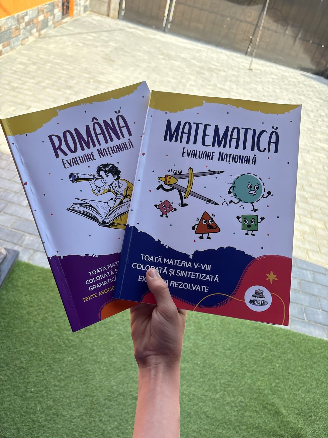 Customer photo review of Pachet Evaluare Națională (Română + Matematică) Bacademia