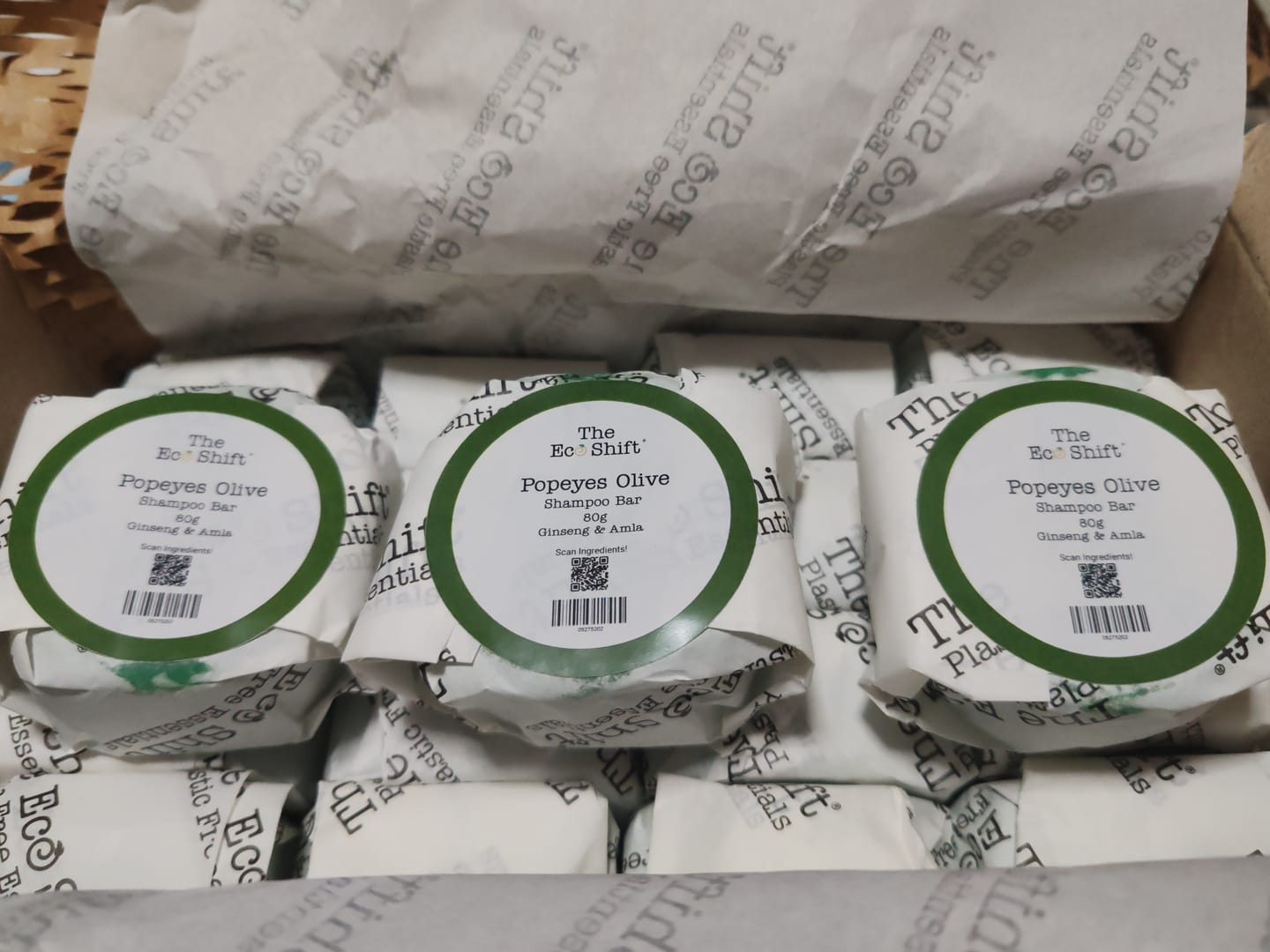 Customer photo review of Buy One Get One Dandruff Control & Scalp Care   - Popeye's Olive Shampoo Bar