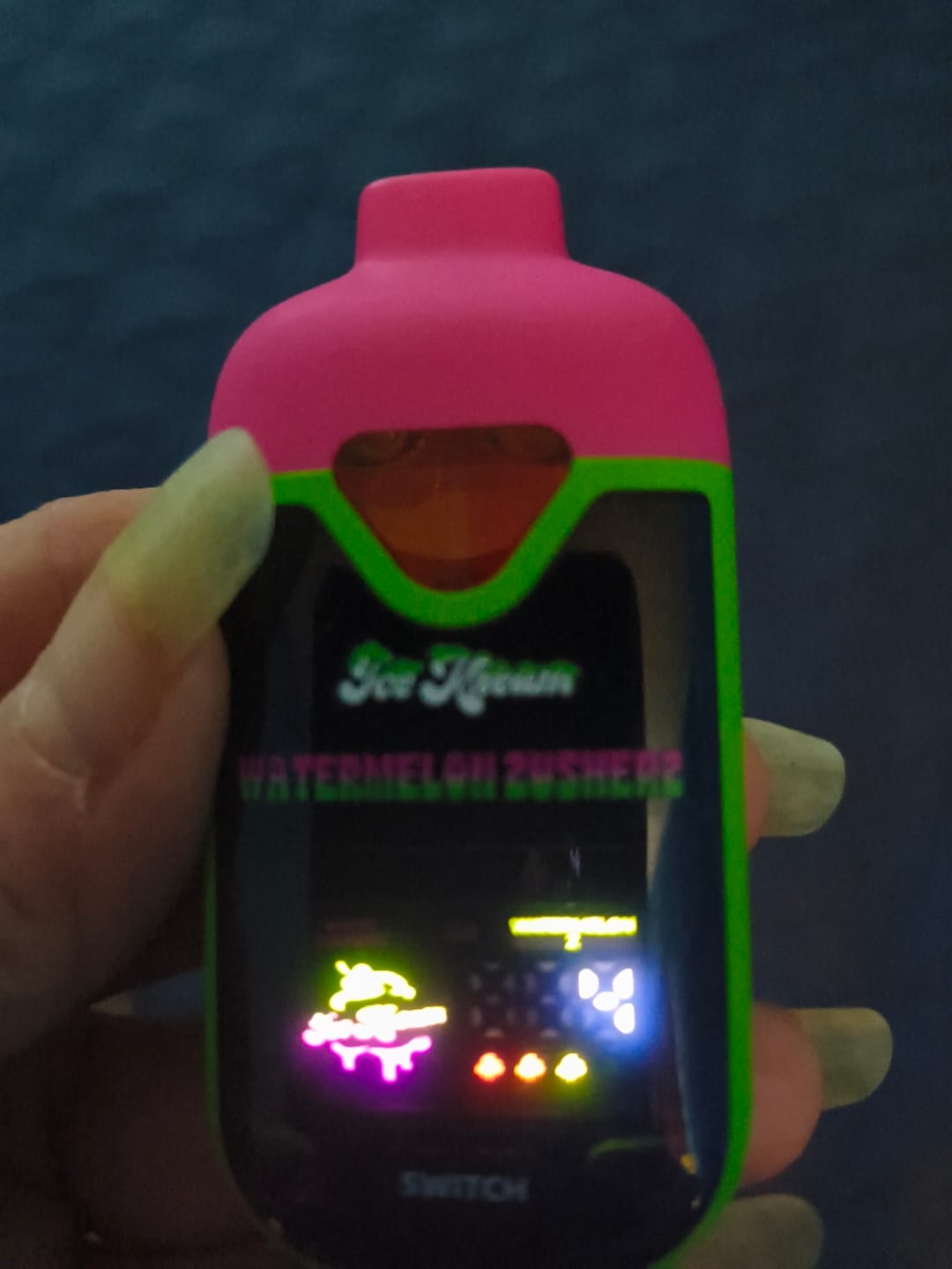 Customer photo review of Watermelon Zlusherz Trio Vape