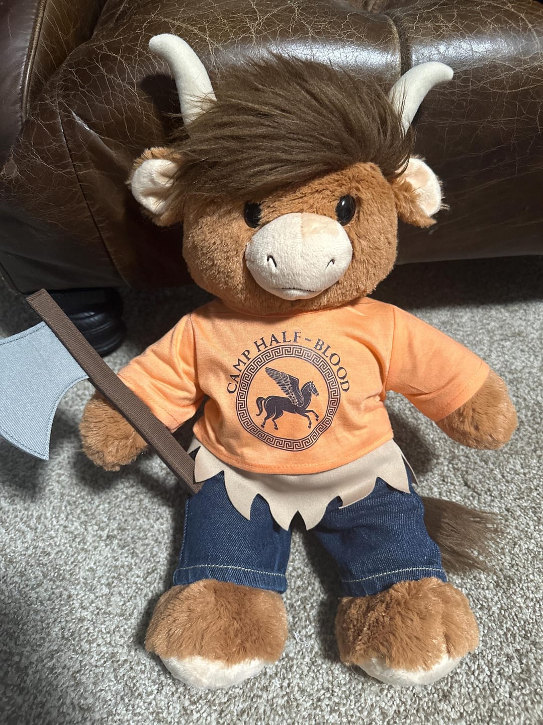 Customer photo review of Custom Teddy Bear Shirt - Personalized Photo or Text for 14-16 Inch Plush - Fits BAB