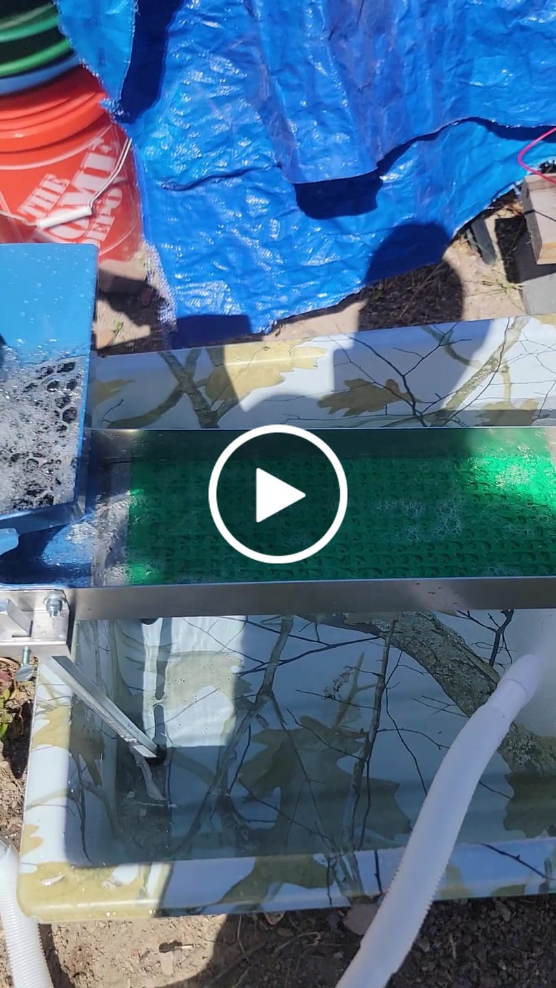 Customer video review of 6X42 Highbanker Sluice Box with Double Dream Mat | Gold Mining Equipment