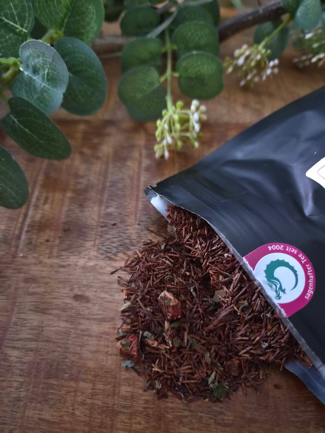 Customer photo review of Rooibos Erdbeer-Milchshake