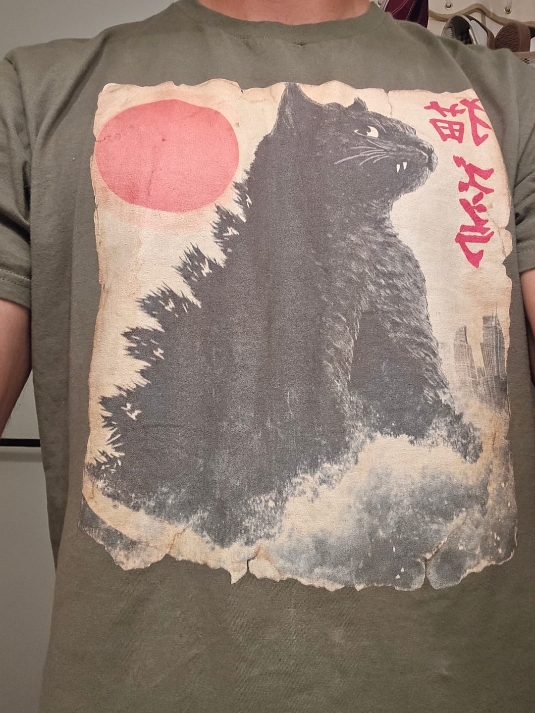 Customer photo review of Catzilla Tee