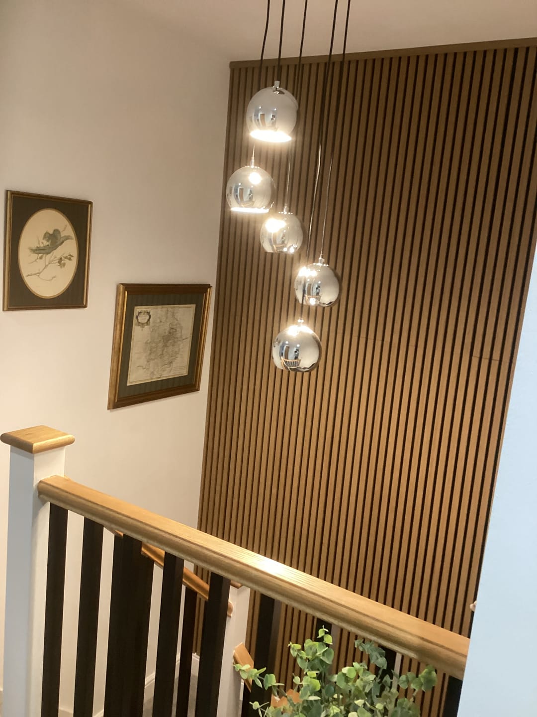 Customer photo review of Natural Oak Acoustic Wall Panel
