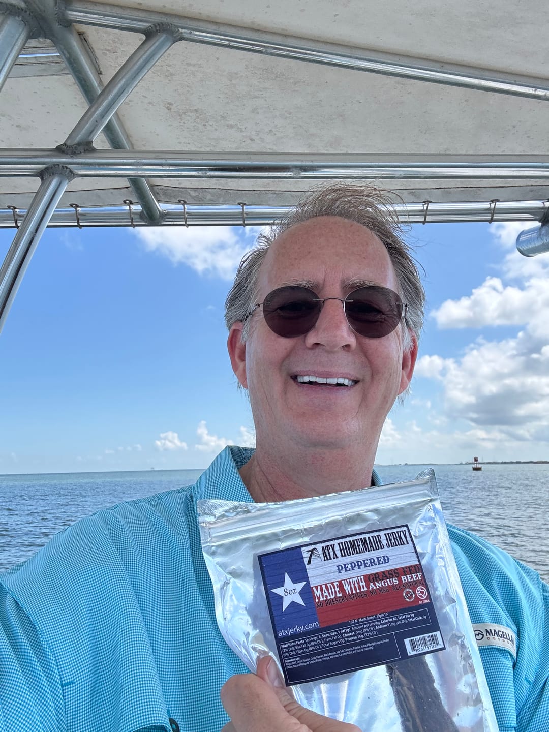 Customer photo review of Peppered Beef Jerky